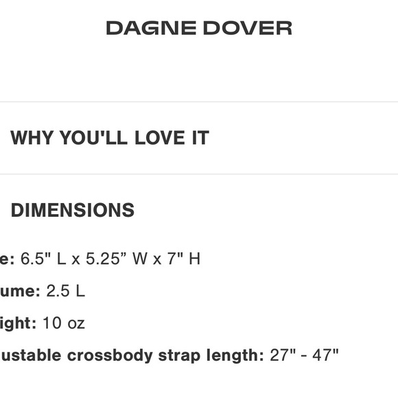 Dagne Dover Sloan water bottle crossbody - Picture 5 of 5